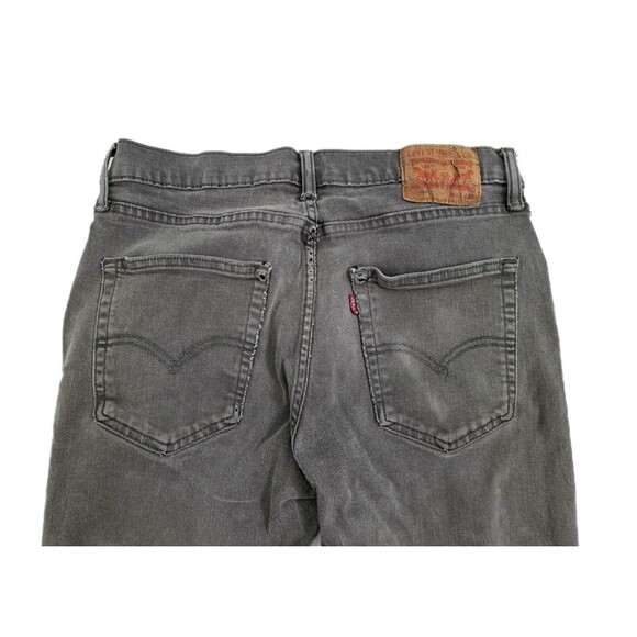 Levis 517 Jeans Men's 32x30 Gray Denim Distressed Pants Red Tab - Picture 8 of 12